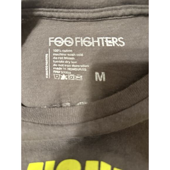 Foo Fighters 2020 Tour Phoenix Show gray 2 Sided T-Shirt Medium - Picture 4 of 4